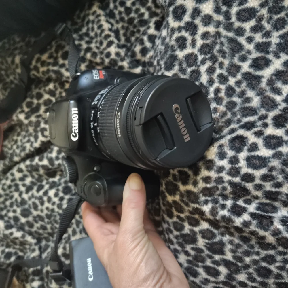 Canon Black DSLR Camera